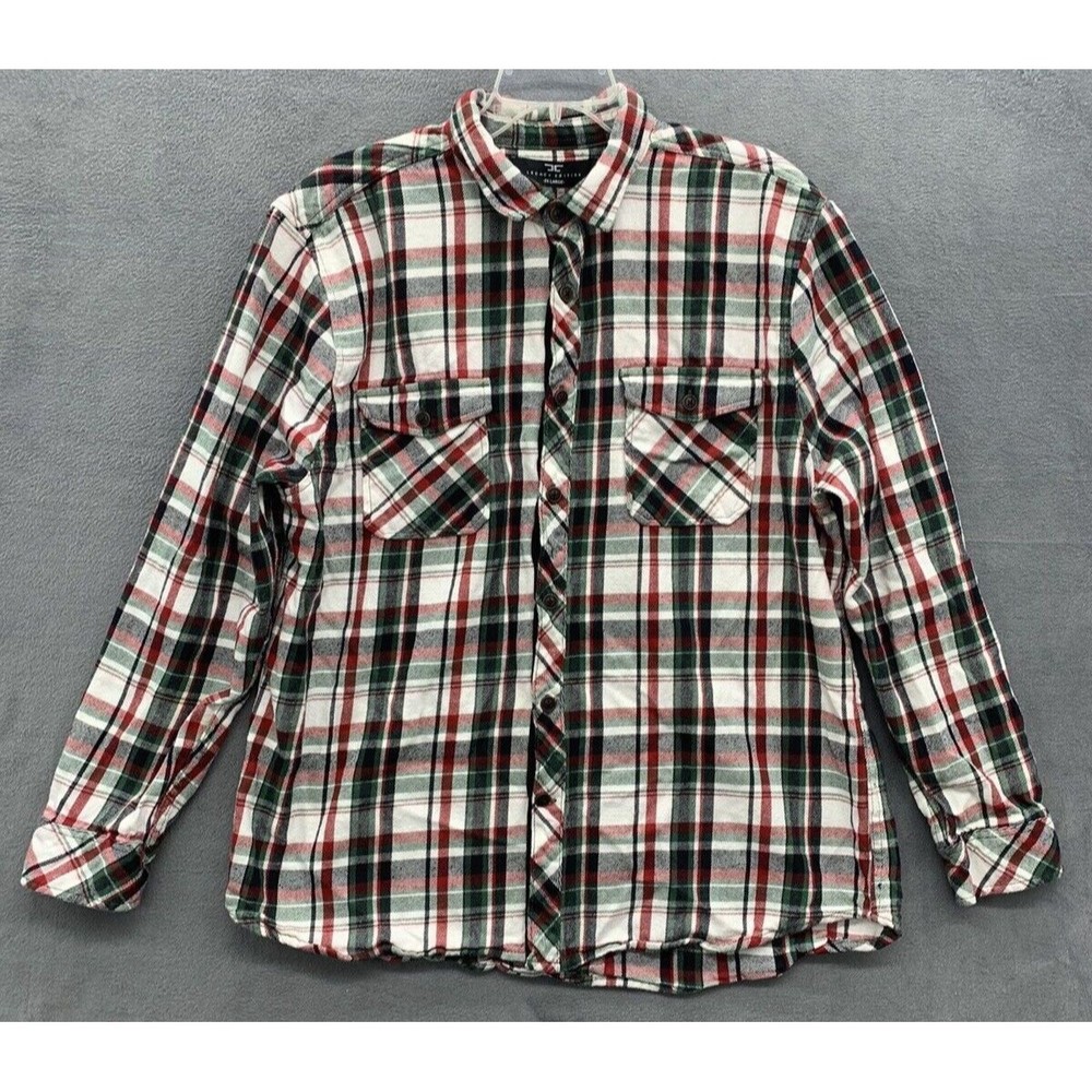Jordan Craig LEGACY EDITION FLANNEL Plaid Button Down Shirt Long Sleeve Size 2XL